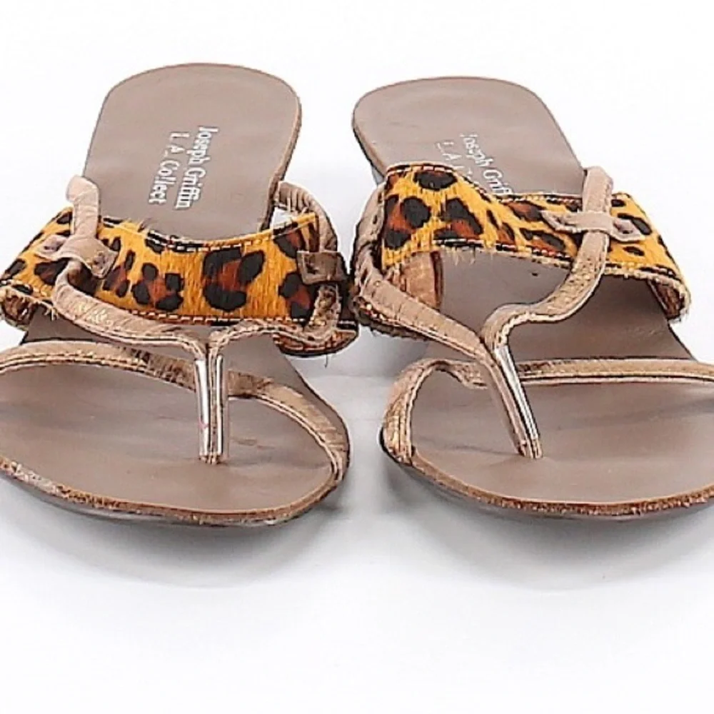 Leopard Sandals